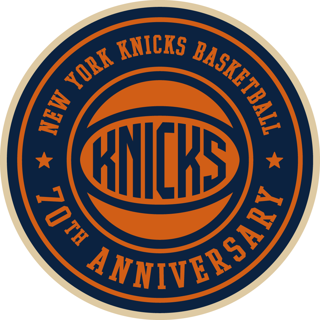 New York Knicks 2017 Anniversary Logo iron on transfers for T-shirts